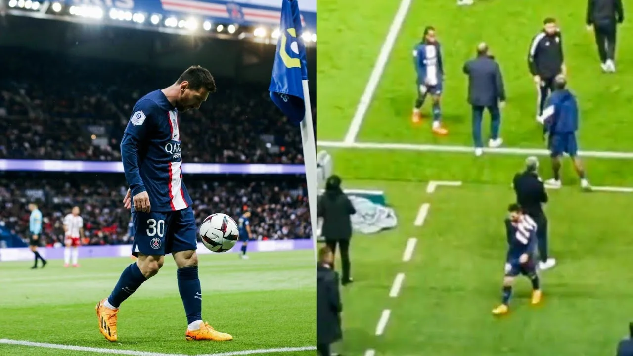 Lionel Messi reaction vs PSG fans booed on his return to PSG