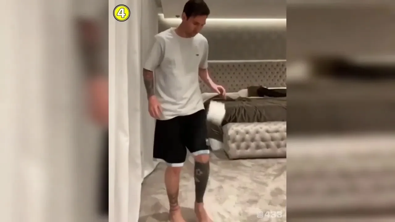 Leo Messi Join The #StayAtHomeChallenge Football Challenge