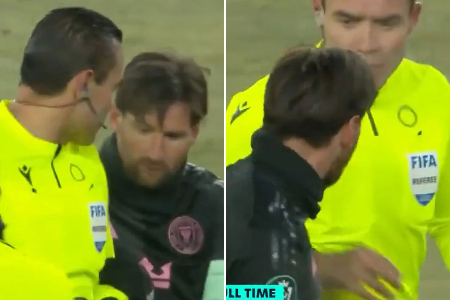 L’arbitre qui a demandé à Lionel Messi pour son autographe «interdit pendant six mois» et fait face à une punition indéfinie s’il récite