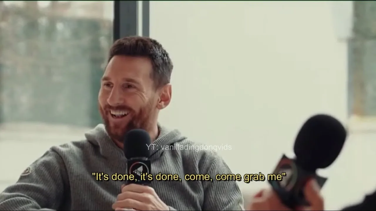Leo Messi first interview after World Cup (ENG SUBS)