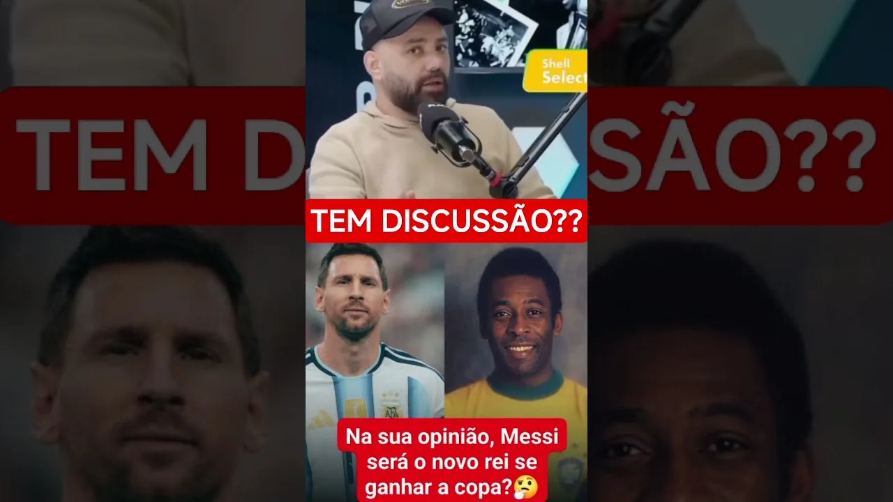 SERIA LEO MESSI O MELHOR DE TODOS OS TEMPOS ACIMA DO REI? #shorts