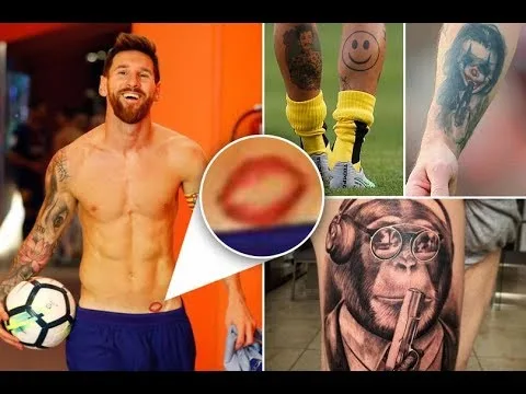 Worst Fotballer tattoos ever?  Lionel Messi joins the list