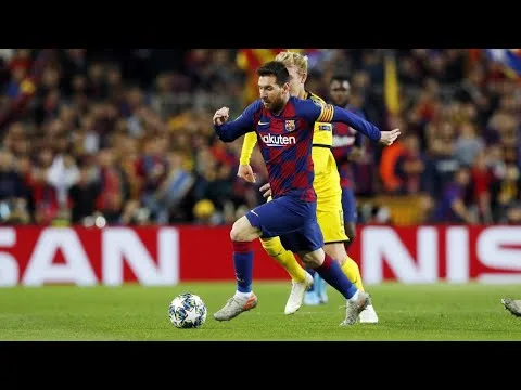 El PARTIDAZO de Leo MESSI vs Borussia DORTMUND | GOL y dos