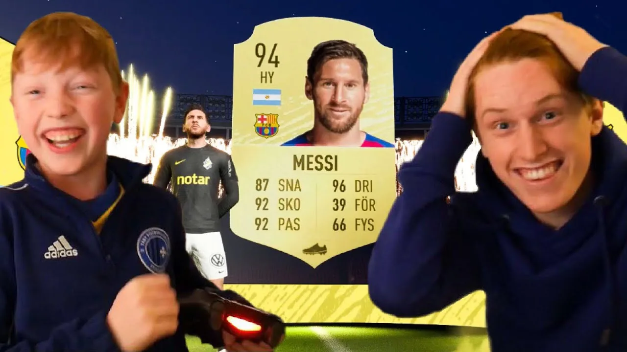 OMG VI PACKAR LEO MESSI!!! VÅRT BÄSTA PACK NÅGONSIN!!! |
