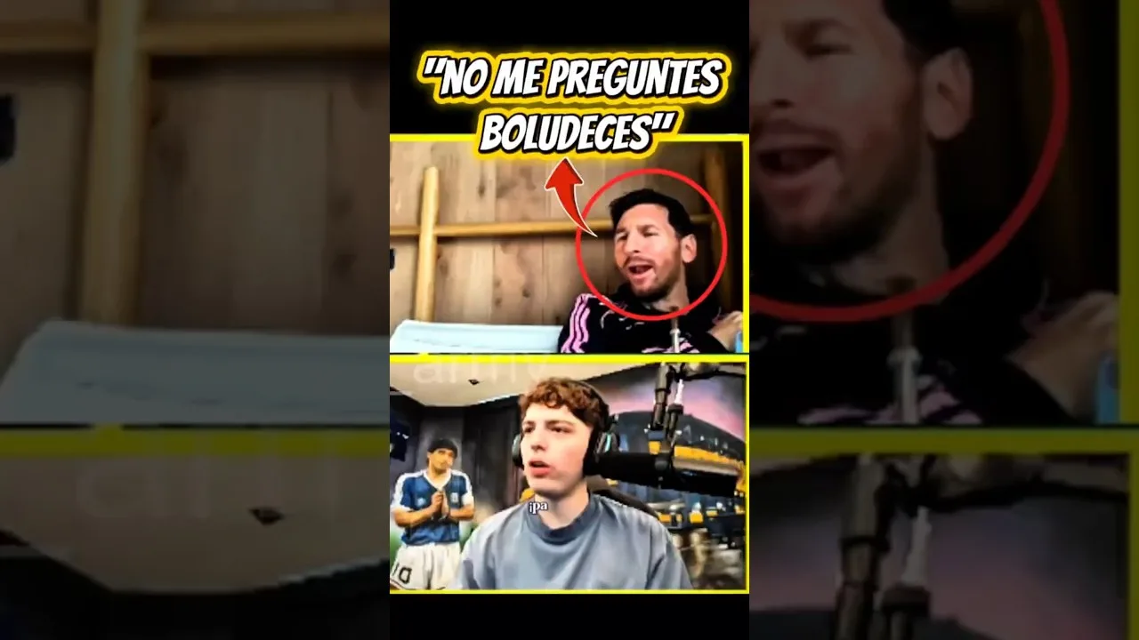 LEO MESSI EST EN COLÈRE CONTRE DAVO XENEIZE ! 🤬🇦🇷 Rencontre historique entre Lionel et le streamer Boca🟡🔵