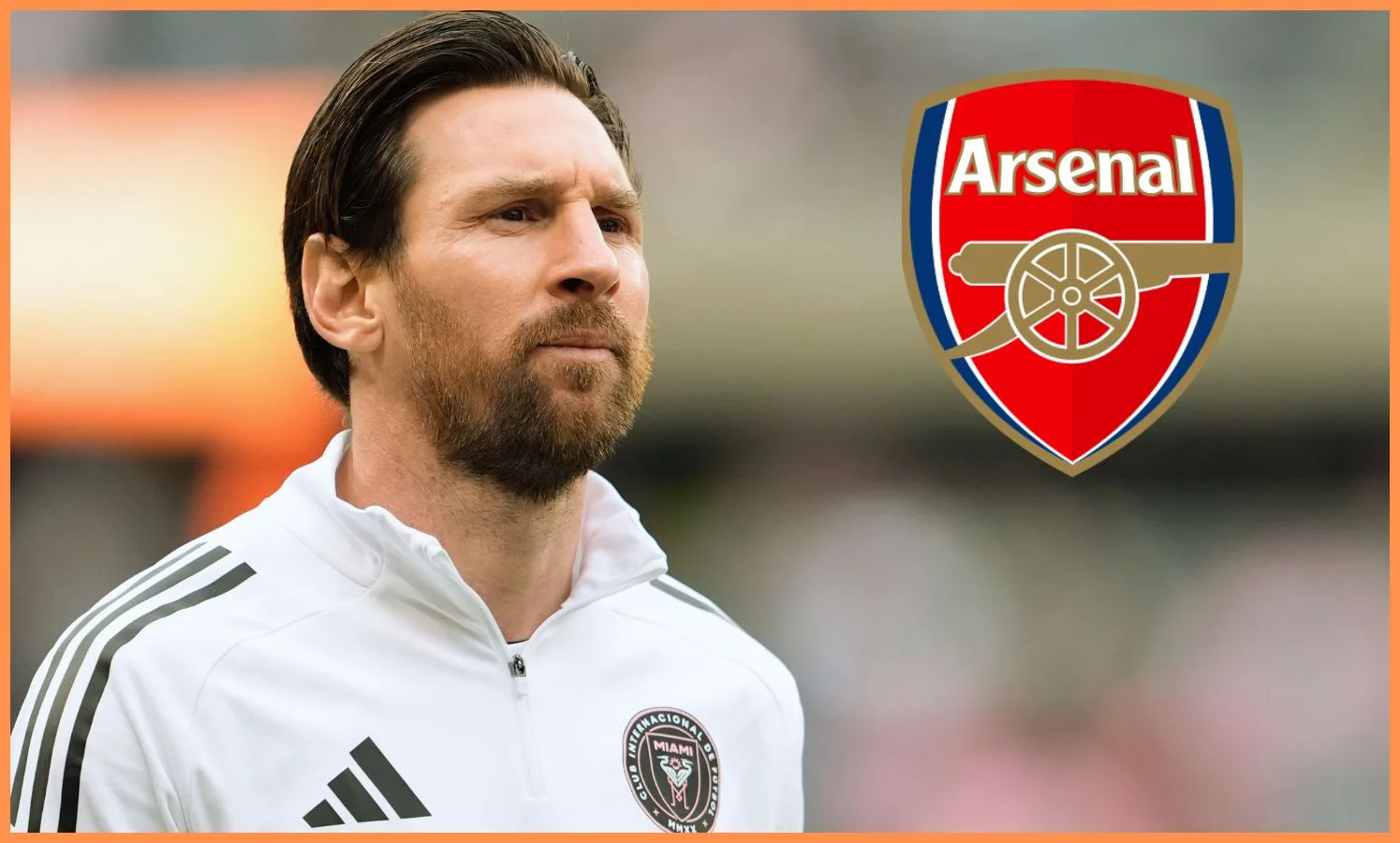 Cobile de transfert d’Arsenal par rapport à Lionel Messi par manager