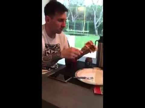 Así desayuna Leo Messi en un día de fiesta