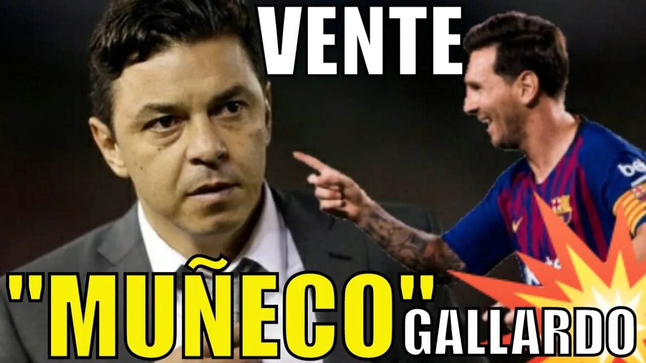 ¡MARCELO GALLARDO MISTER del BARÇA YA! ¡Leo MESSI le