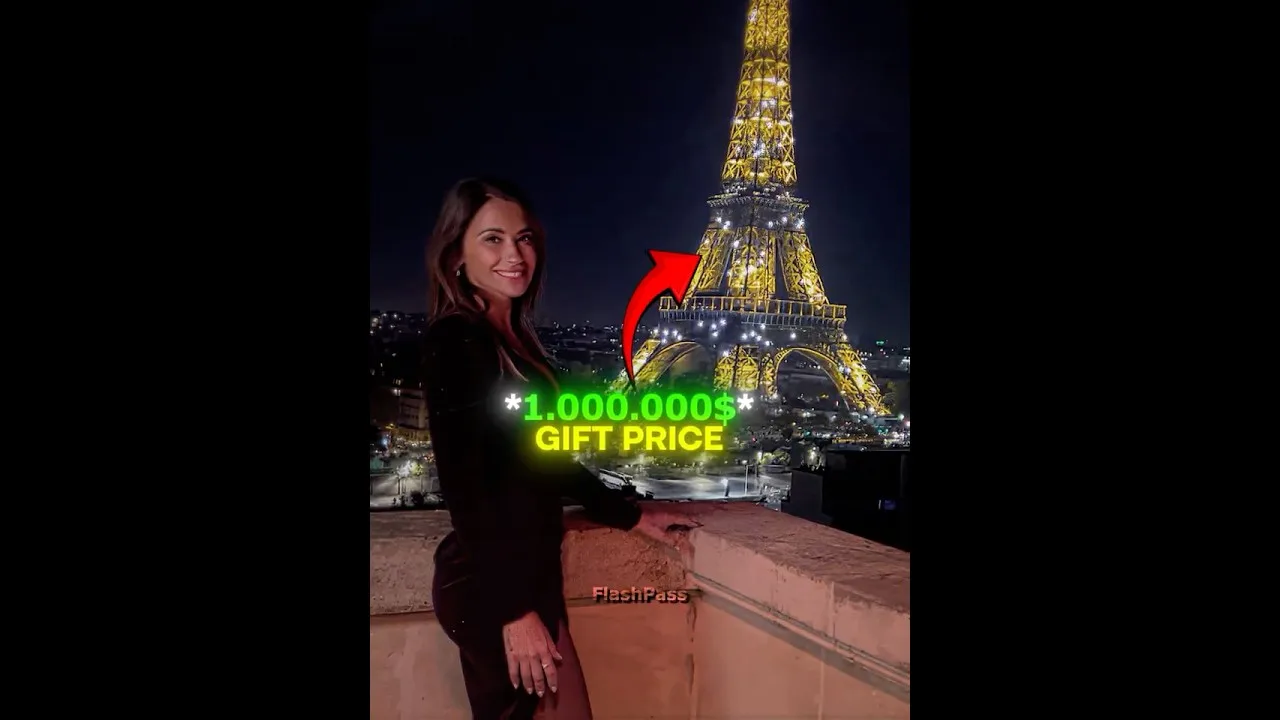 Cadeau d’anniversaire de la femme de Ronaldo vs Messi😮‍💨