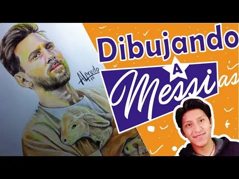 Dibujando a Lionel Messi | El Messias | Dibujando