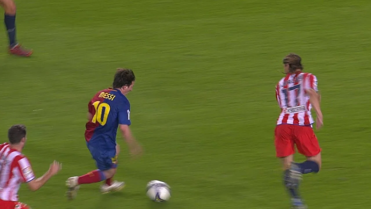 Lionel Messi 2008/09 Dribbling Skills, Goals, Passes,