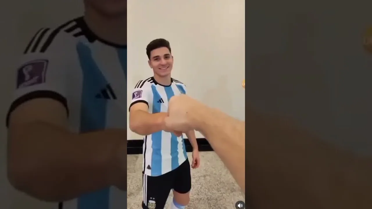 SALUDANDO A MESSI Y A LA SELECCIÓN ARGENTINA