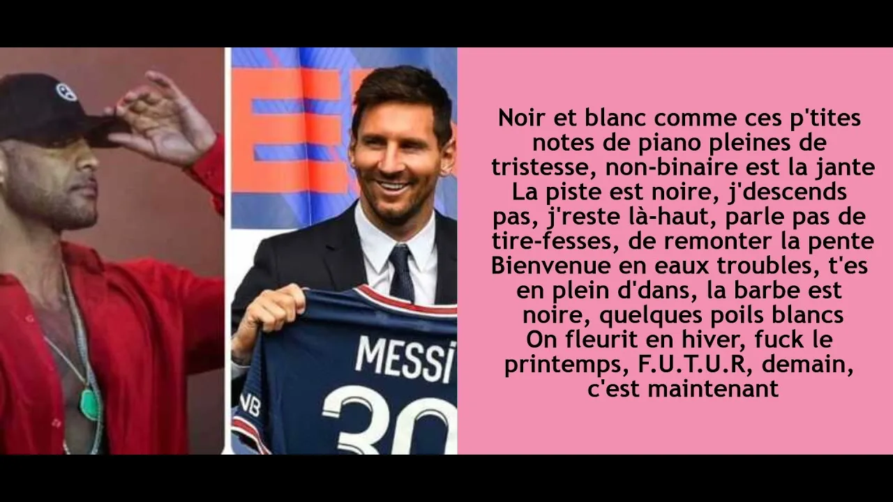 BOOBA LEO MESSI LYRICS