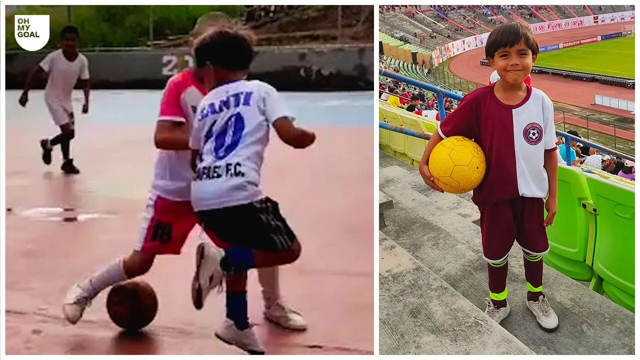 Découvrez Santiago, le mini Leo Messi du Venezuela