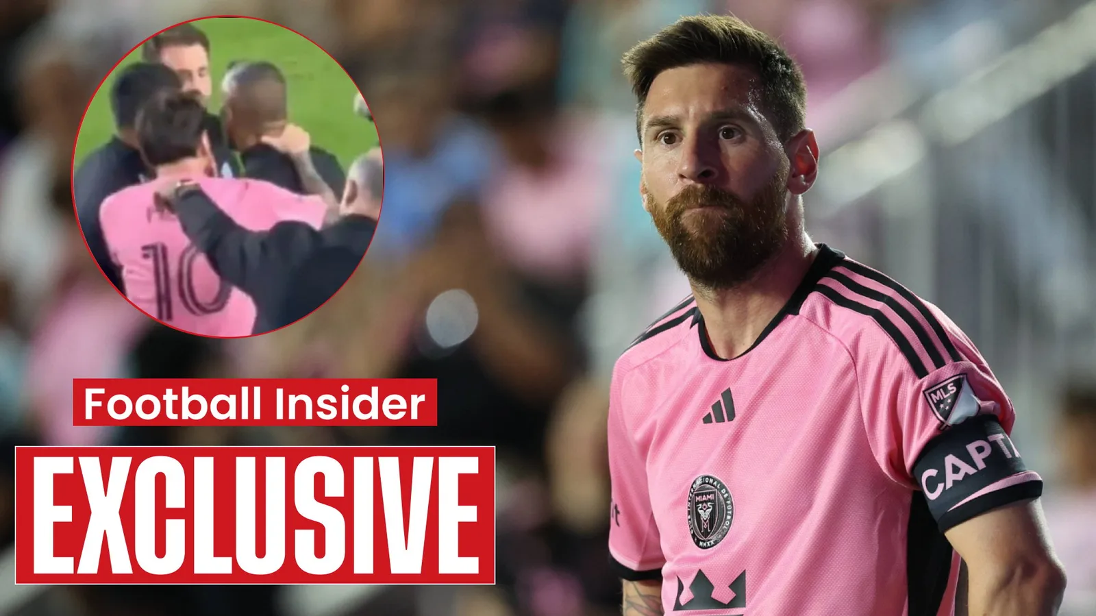 Lionel Messi pour obtenir un traitement étoilé et éviter d’interdire pour la saisie du cou