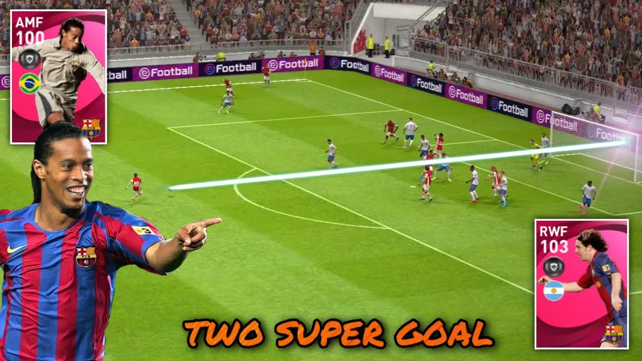 Super Amazing Goal by Ronaldinho & Leo Messi 🐐🪄