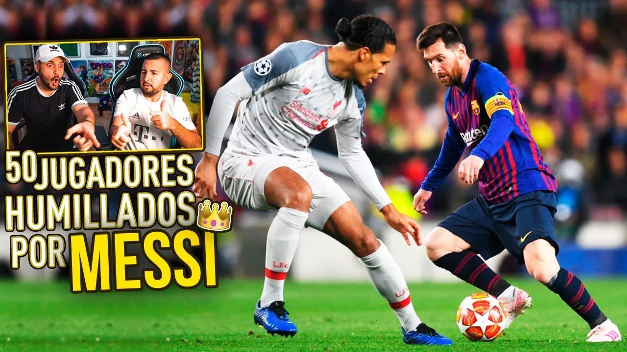 REACCIONANDO a 50+ JUGADORES HUMILLADOS por LIONEL MESSI con