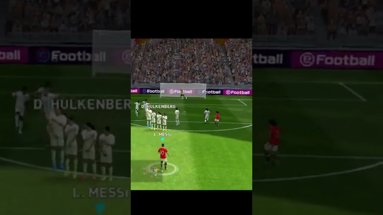 Freekick Leo Messi pes mobile 2022