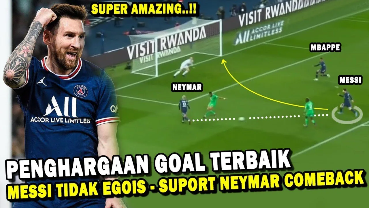 YESS  Messi Goal Terbaik  Amazing – Hati Mulia Messi