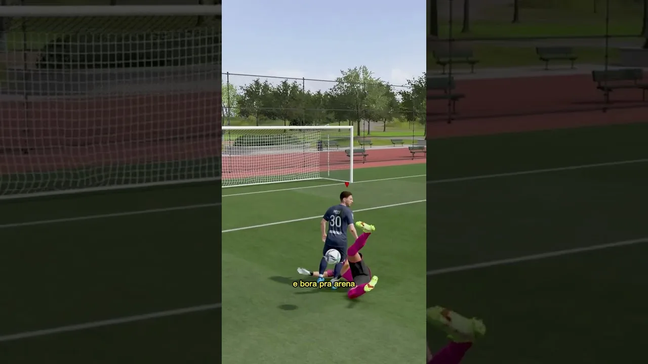 LIONEL MESSI vs TIAGO VOLPI 99 no FIFA 😂