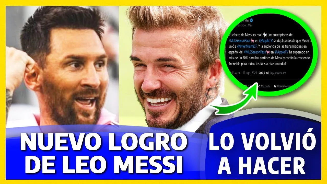 ¡INIGUALABLE! LEO MESSI Asombra al Mundo con Logro