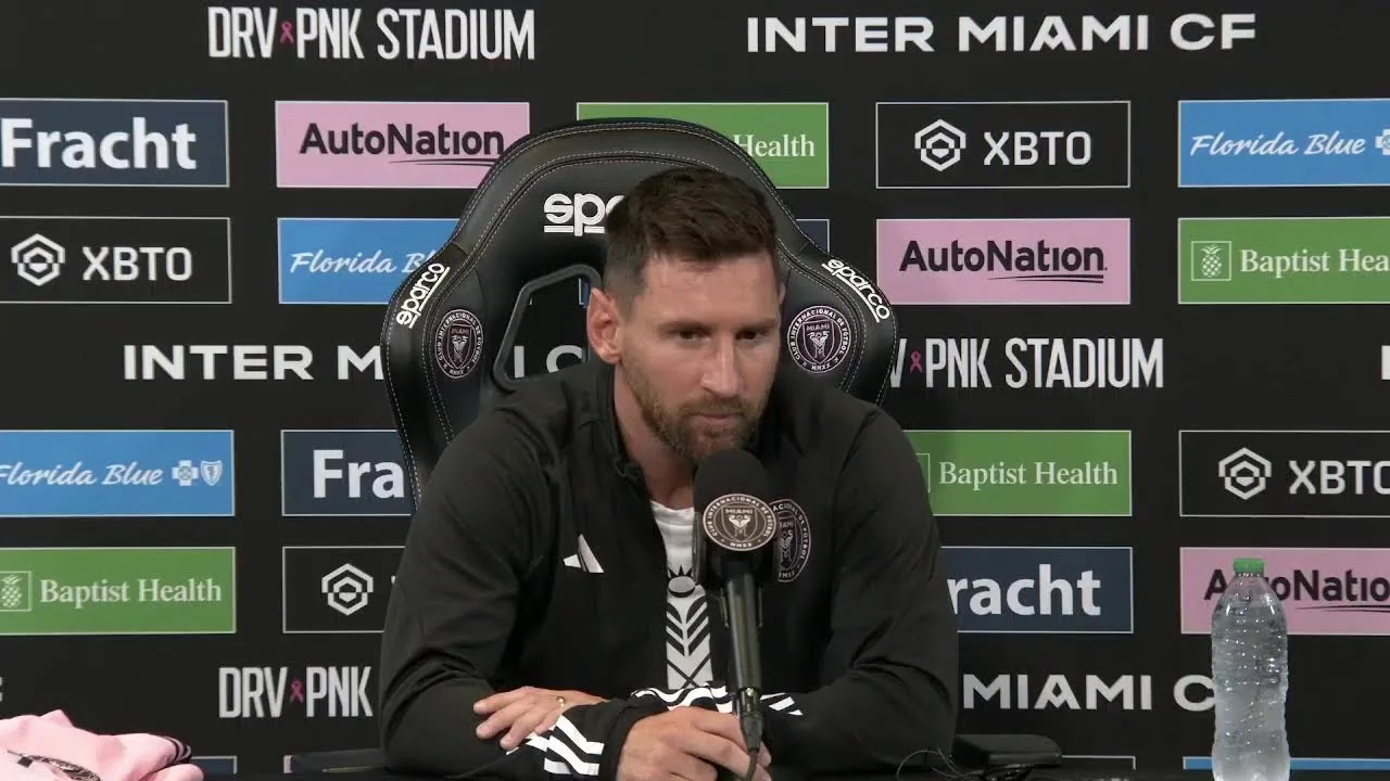 Inter Miami CF Press Conference | Lionel Messi