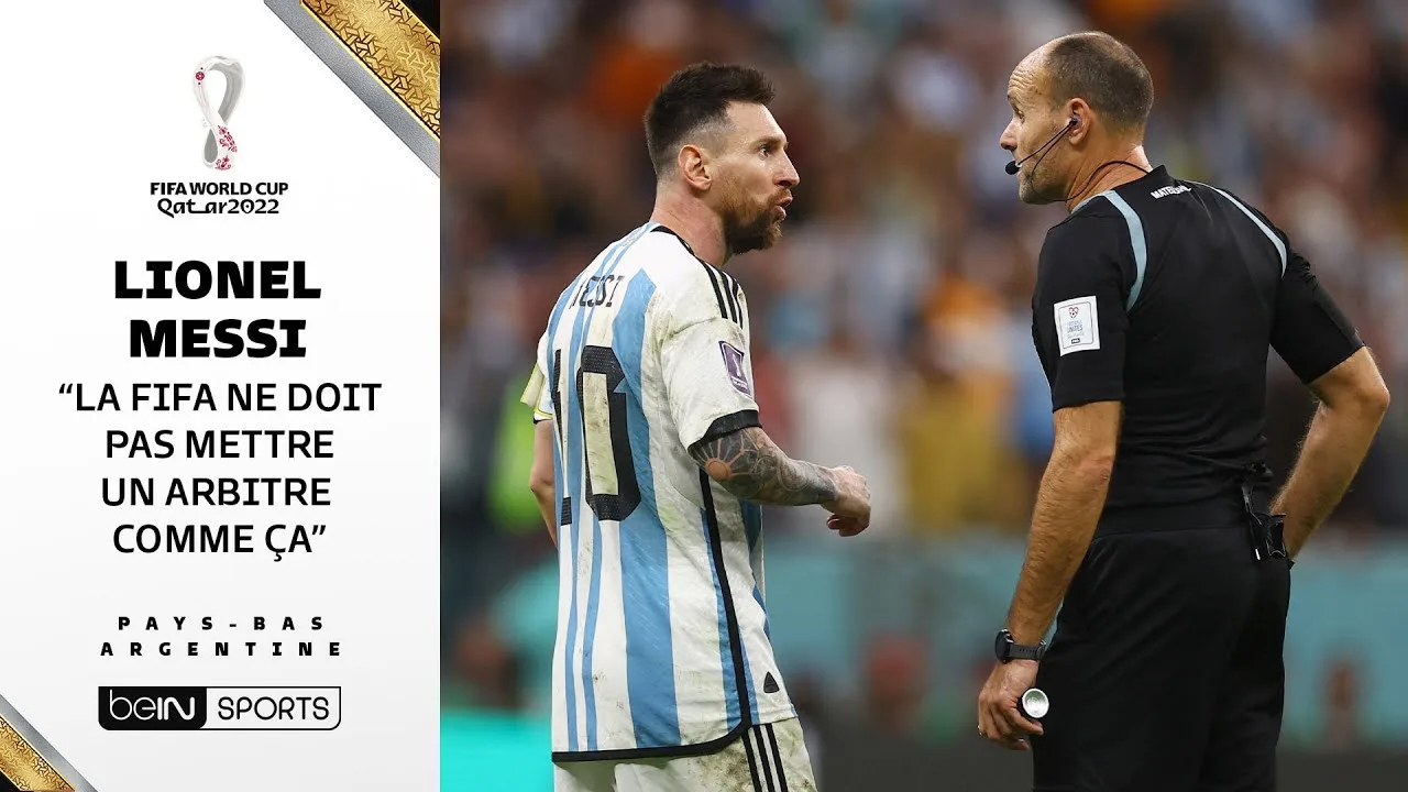 Pays-Bas – Argentine / Lionel Messi critique la FIFA et