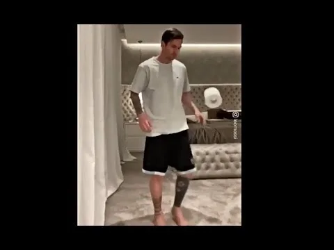 Leo Messi Stay At Home Challenge With Toilet Paper ?