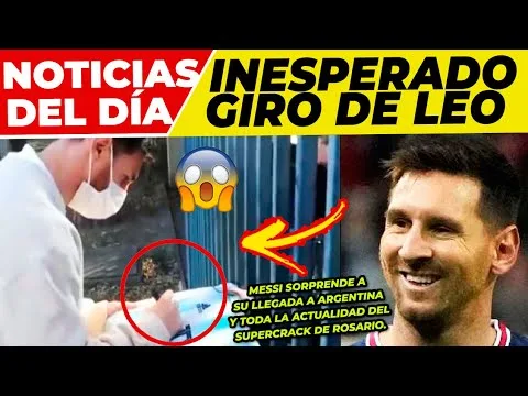 MARAVILLOSAS NOTICIAS de LEO MESSI  LOCURA en ARGENTINA