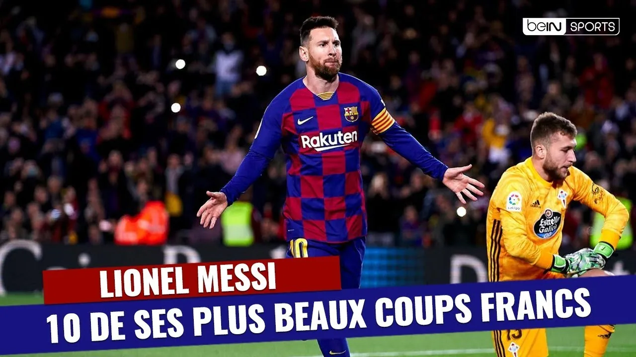 Lionel Messi : 10 de ses plus beaux coups francs avec le FC