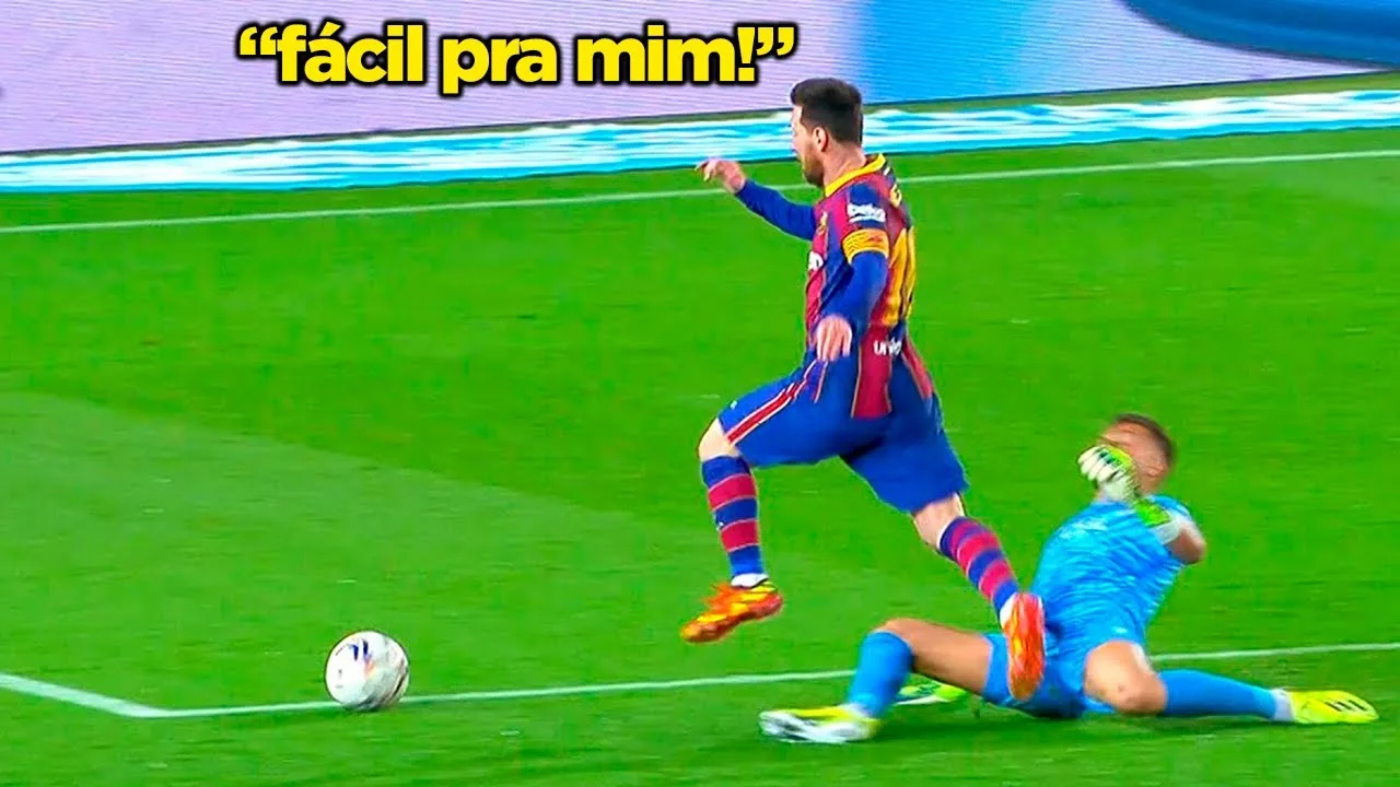 MEU DEUS MESSI, PARA DE FAZER GOLAÇO TODO JOGO!!! LIONEL