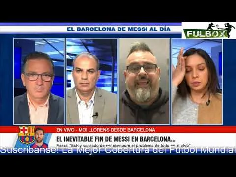 Reporte desde Barcelona INMINENTE Salida de Leo Messi se