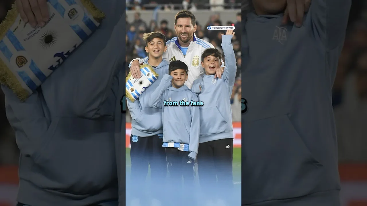 Lionel Messi is more than just a footballer ❤️