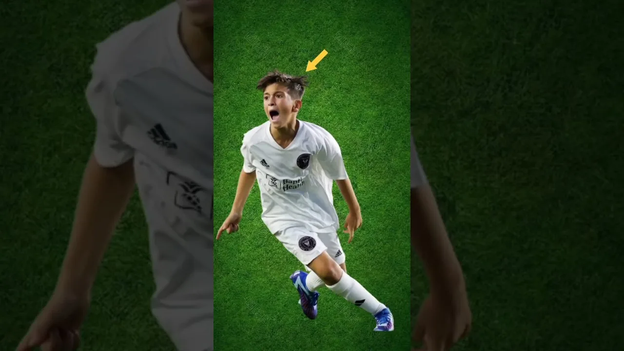 Messi’s son scores another hat-trick 😯