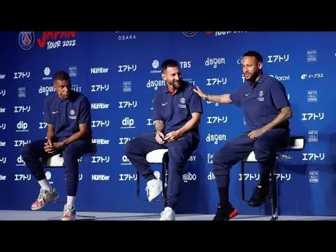 Kylian Mbappe, Lionel Messi, Neymar and PSG take Japan by