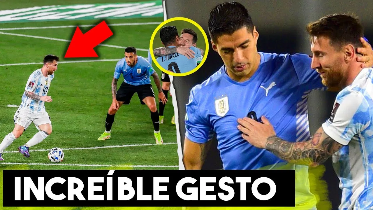 La Increíble Jugada De Leo Messi Contra Uruguay Que Da La