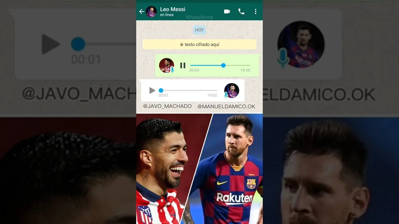Luis Suares VS Leo Messi
