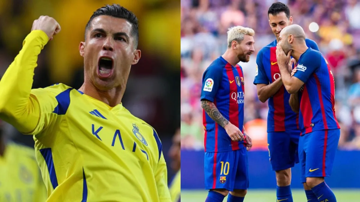 Javier Mascherano sur Cristiano Ronaldo – L’ancien coéquipier de Lionel Messi, Javier Mascherano, n’a rien retenu en réagissant à la revendication de Cristiano Ronaldo d’être la chèvre