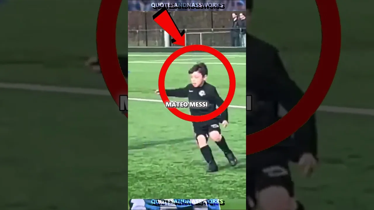 Mateo Messi choque le monde 🤯