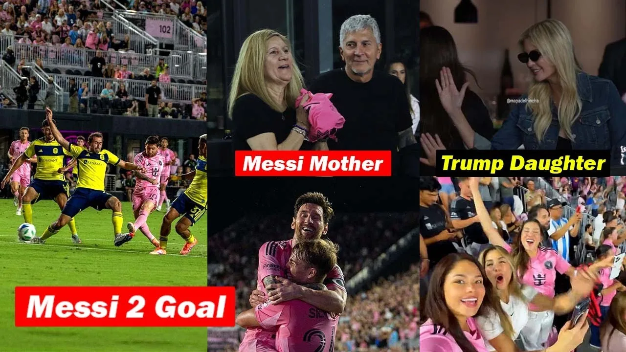 Réactions des fans de l’Inter Miami au but de Lionel Messi 2 contre Nashville SC