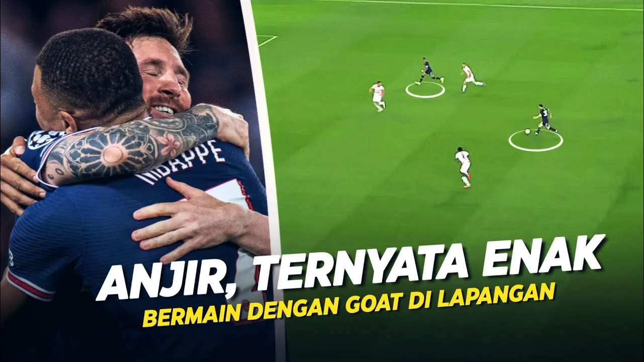 Sudah Memahami Leo Messi !!! Lihatlah Bagaimana Kylian