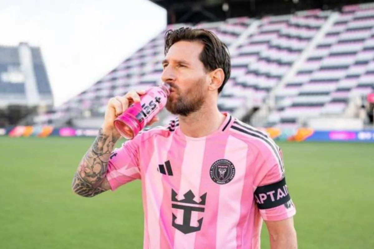 Lionel Messi Drink, MLS Youth Leagues Partner