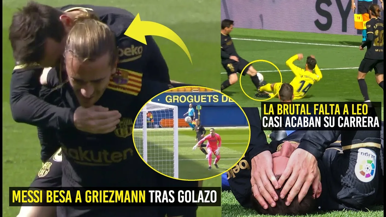MESSI BESA A GRIEZMANN TRAS GOLAZO ¡SHOW GRIZOU! BRUTAL