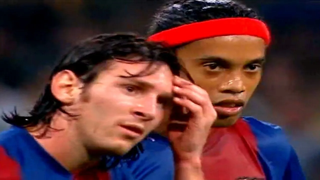 Ronaldinho & Lionel Messi vs Real Madrid (A) 2006/07 –