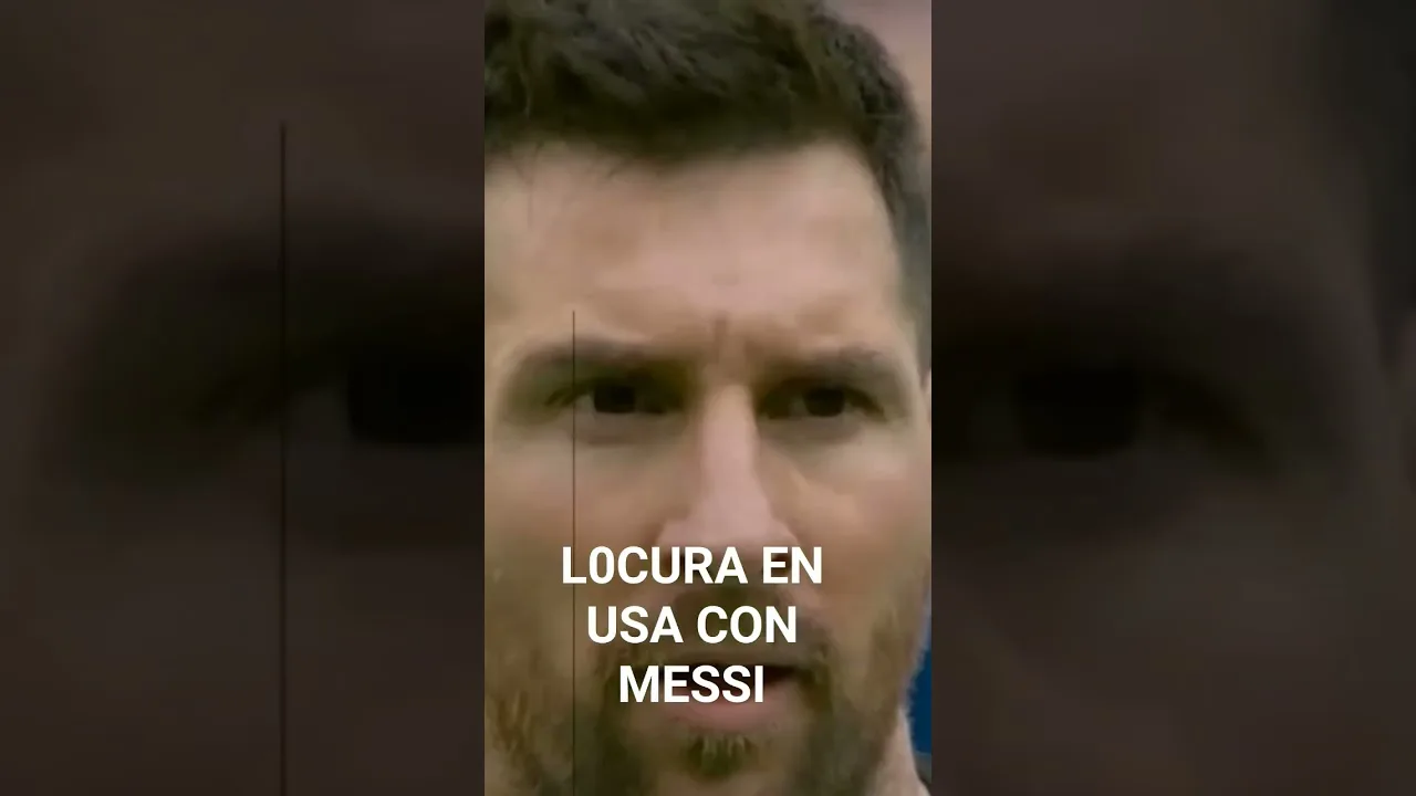 🔴 Se desata la locura en la MLS Con Leo Messi #shorts