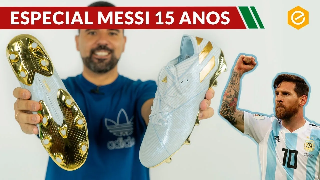 A NOVA CHUTEIRA DE LIONEL MESSI | 15 YEARS LIMITED EDITION