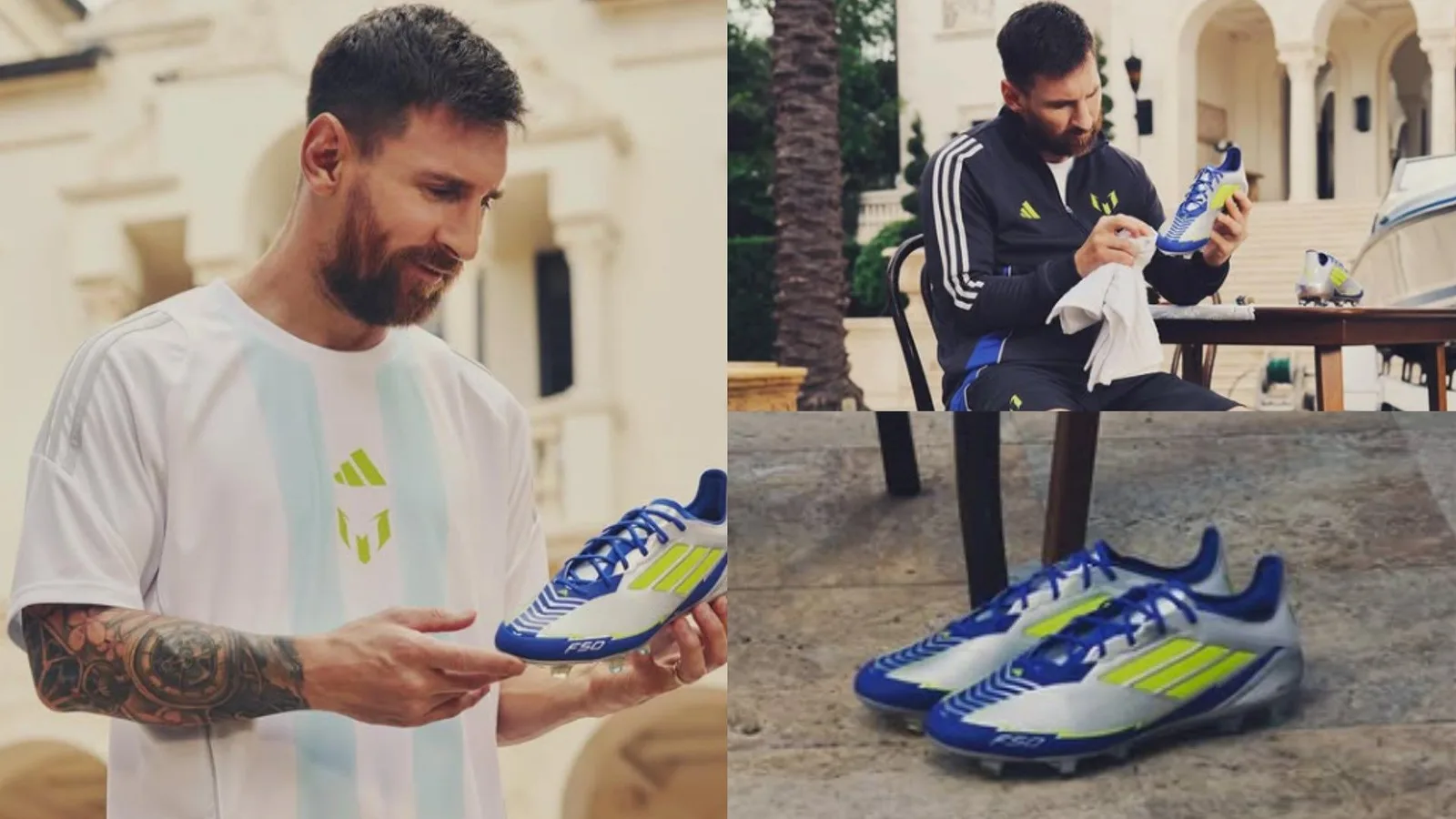Inter Miami Superstar Lionel Messi lance le nouvel «La Vida Rapida» Adidas F50 qui sera également porté par Barcelone Sensation Lamine Yamal et l’attaquant de l’USWNT Jaedyn Shaw