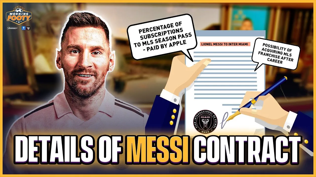 Reacting to Lionel Messi’s MASSIVE Inter Miami contract  |