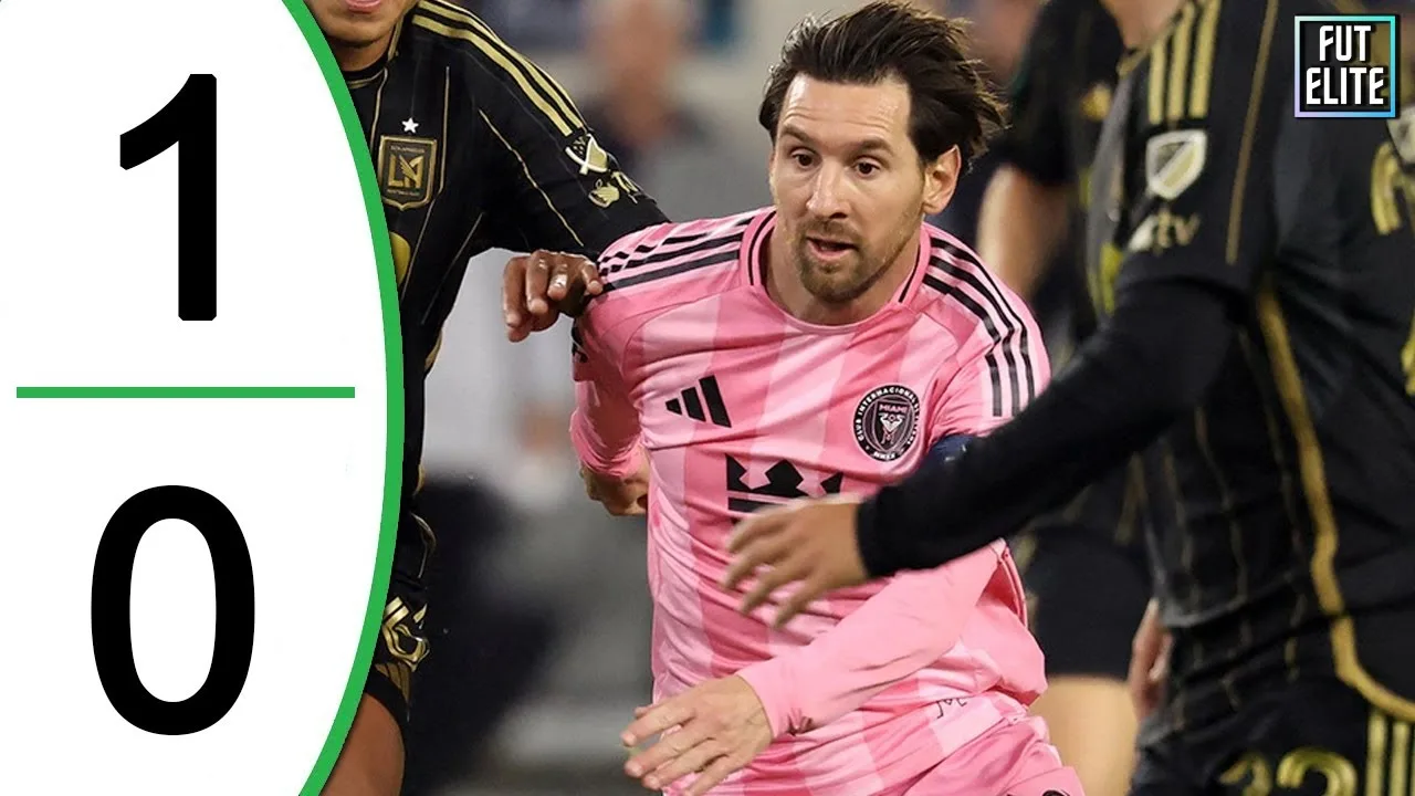 Lionel Messi joue en demi-finale – LAFC vs Inter Miami – Faits saillants et buts prolongés 2025