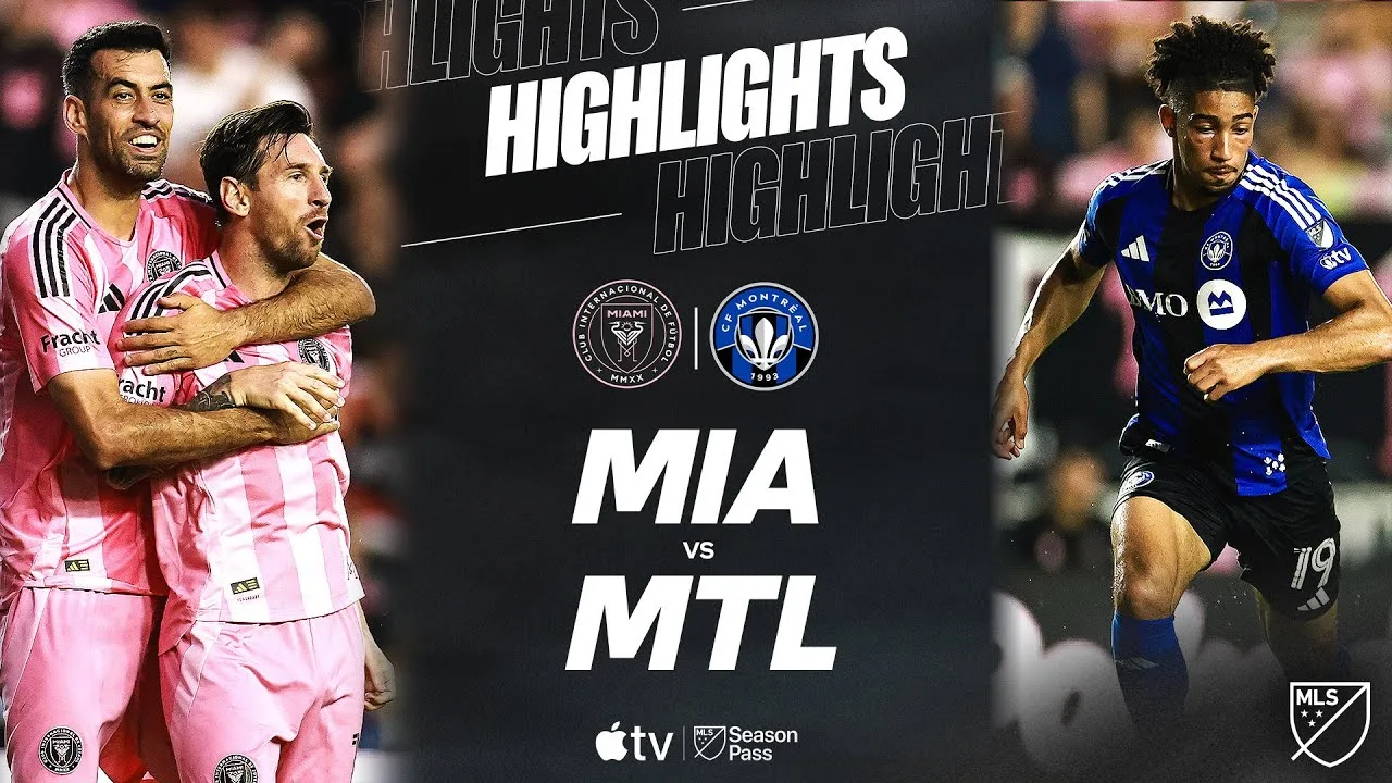 Inter Miami CF vs CF Montréal | Pilation des points forts du match complet | Messi et Luis Suárez marquent 4 buts!